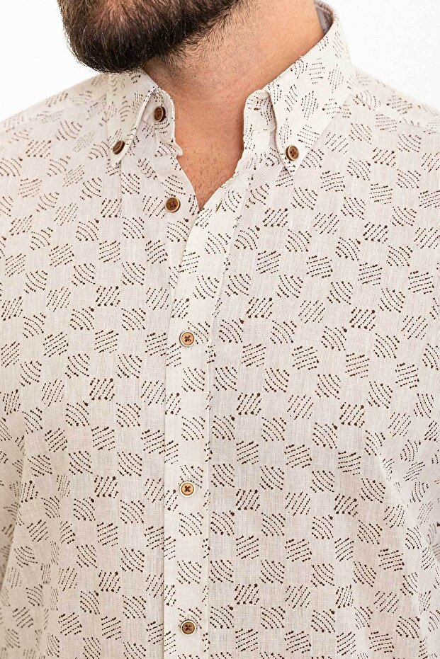 SHIRT TOP BUTTONED - 2