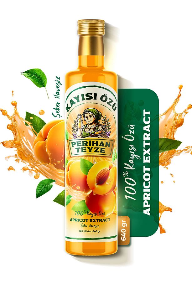 Mrs.ümrantoo Perihan Teyze %100 Kayısı Özü 640 gr - 1