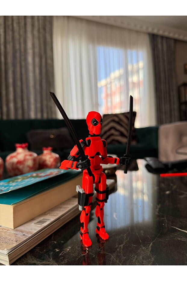 Dummy Deadpool Hareketli Mini Figür - 6