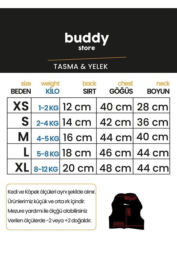 Ekose Tütülü Elbise - Kedi ve Köpekler İçin uygun Kolay giydirilebilir kalıp - 4