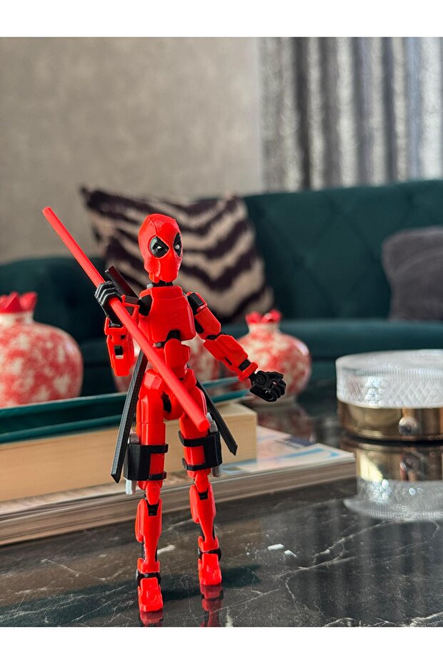 Dummy Deadpool Hareketli Mini Figür - 5