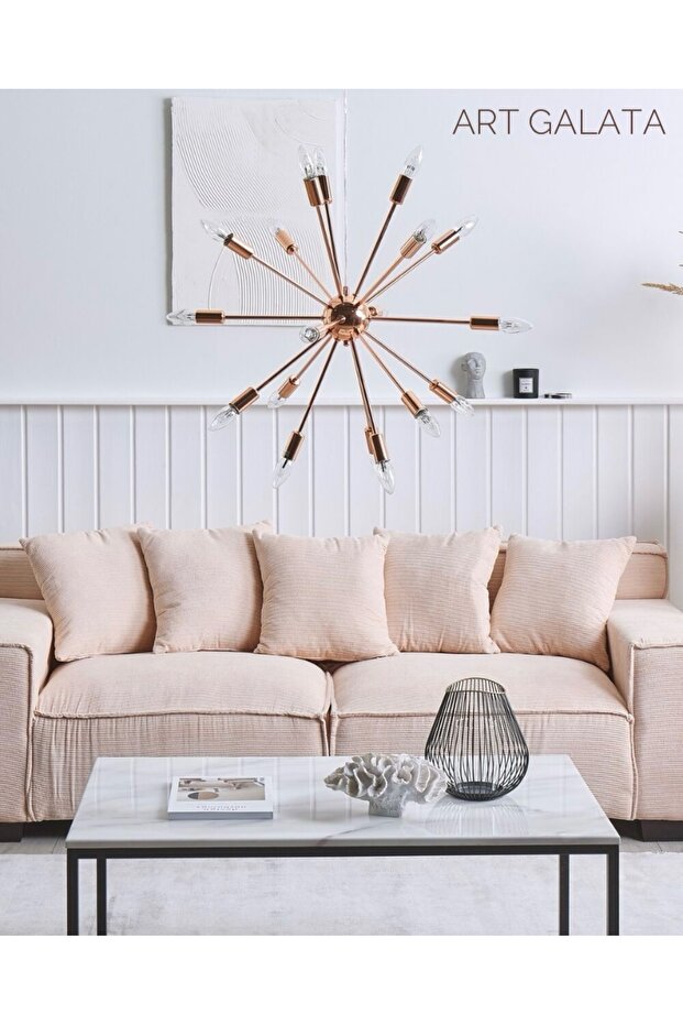 Modern Kirpi avize 17'li - 2