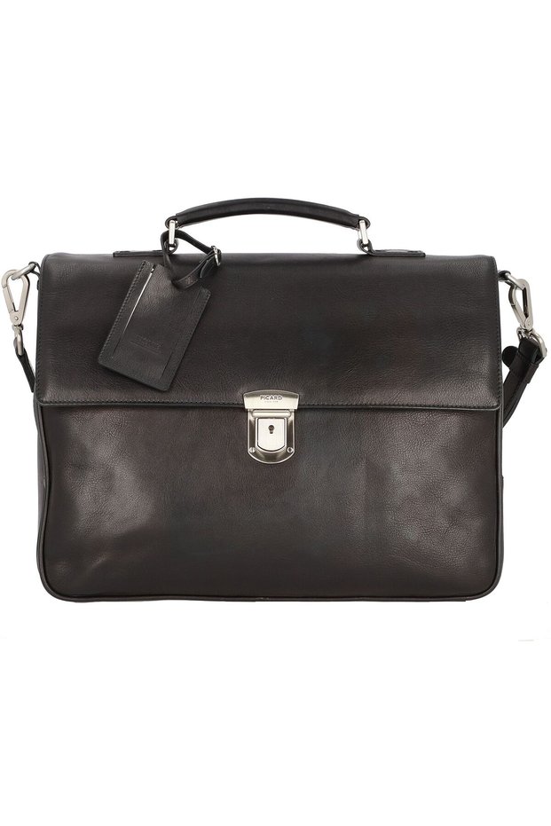 Authentic Aktentasche Leder 39 cm