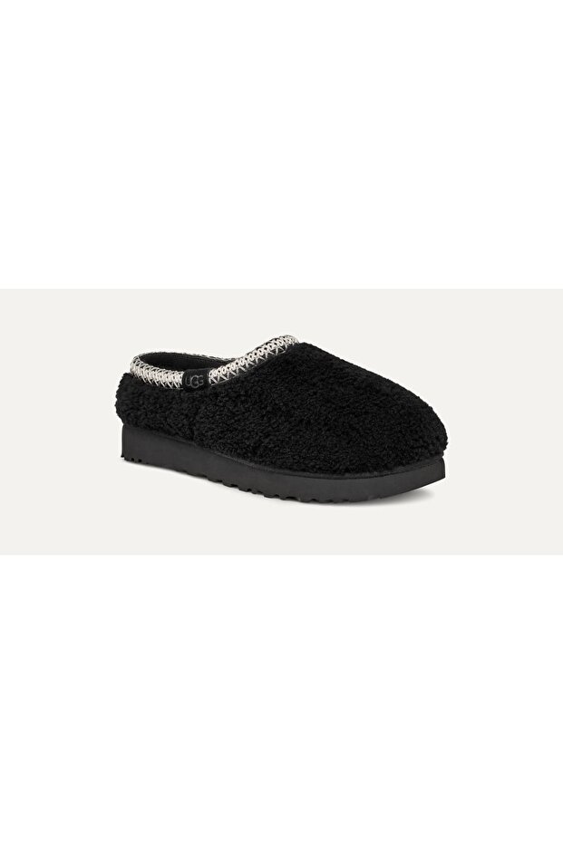 Women's Fur Detailed Low-Top Comfortable Black Boots & Booties 1158356 -Black