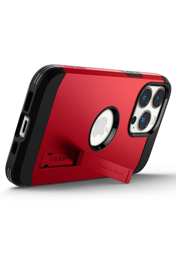 İphone 13 Pro Ile Uyumlu Kılıf Tough Armor Red - 5