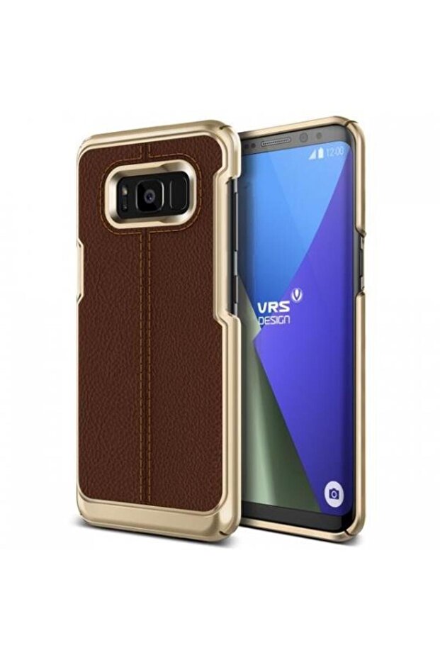 Galaxy S8 Plus Ile Uyumlu Simpli Mod Kılıf Brown - 1