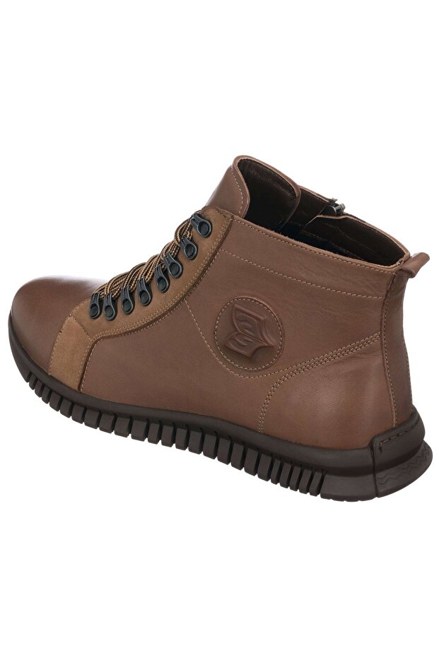 Erkek  Kahverengi Geniş Kalıp Bot - 3