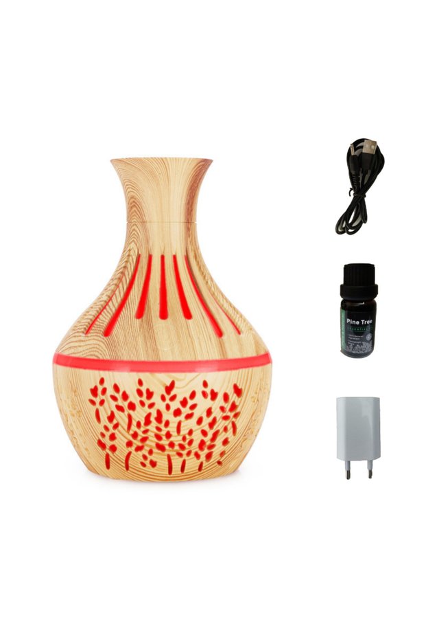 Humidifier 250 ml Ultrasonic Air Humidifier Steam Maker and Aroma Diffuser