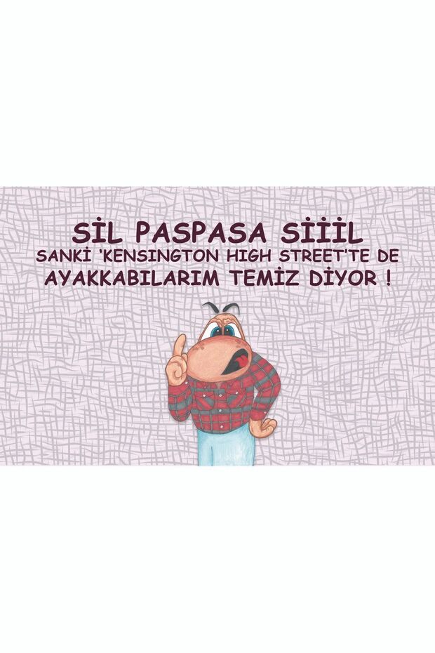 Sil Ayağını Kapı Önü Paspas LoveBug-T - 2
