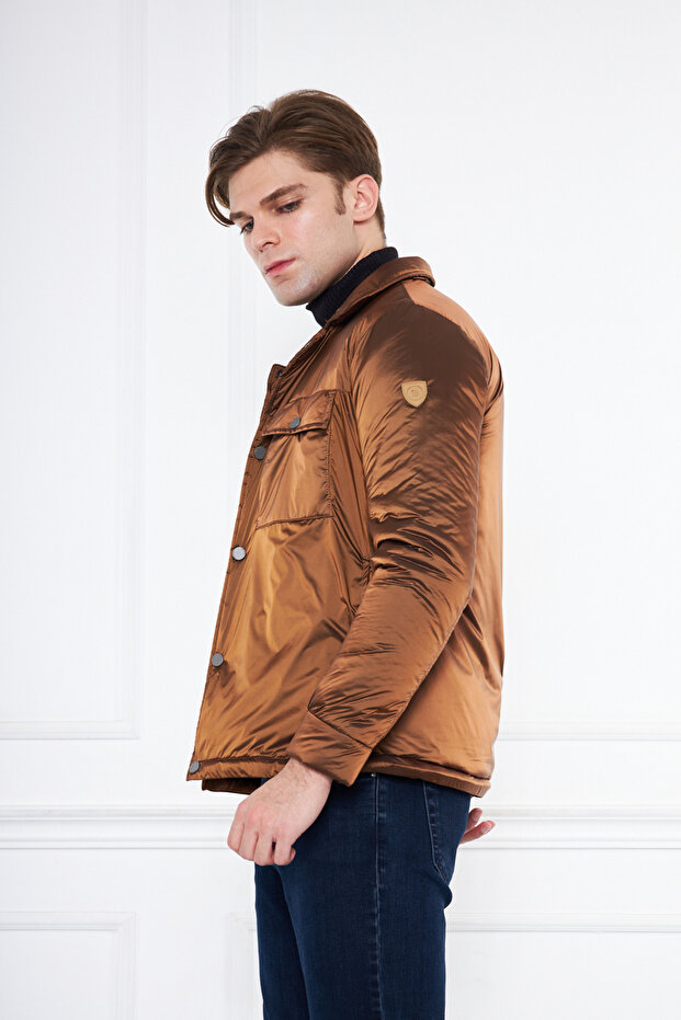 BRG Erkek Kahve Renk Mont Düğmeli - 6