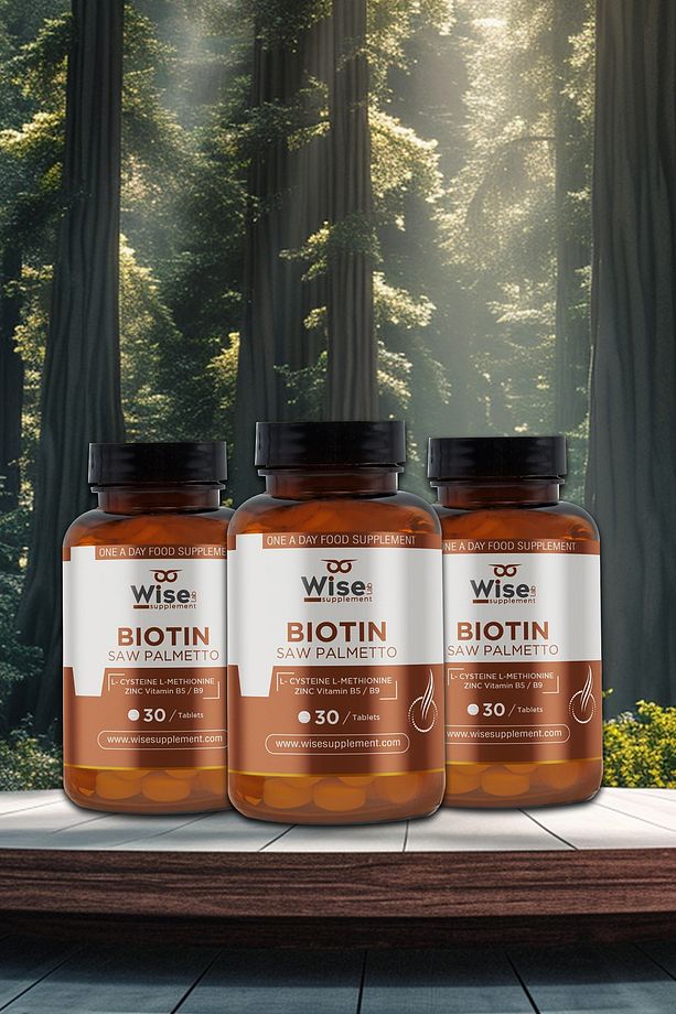 Biotin 2500 Mcg, Çinko, Vitamin B5/b9, L-cysteine, L-methionine Saç Ve Tırnak Vitamini 30 Tablet - 5
