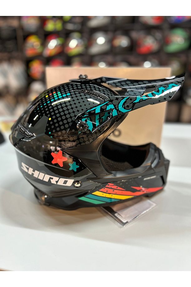 Kask Off&road Mx Off Road Atacama Dune Grafik - 6