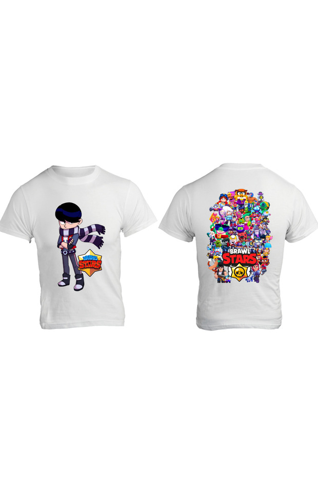 Edgar Brawl Stars T-Shirt Front and Back Edgar T-Shirt Just Tell Us the Character You Want