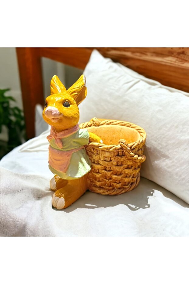 Tavşan figürlü saksı kız - 3