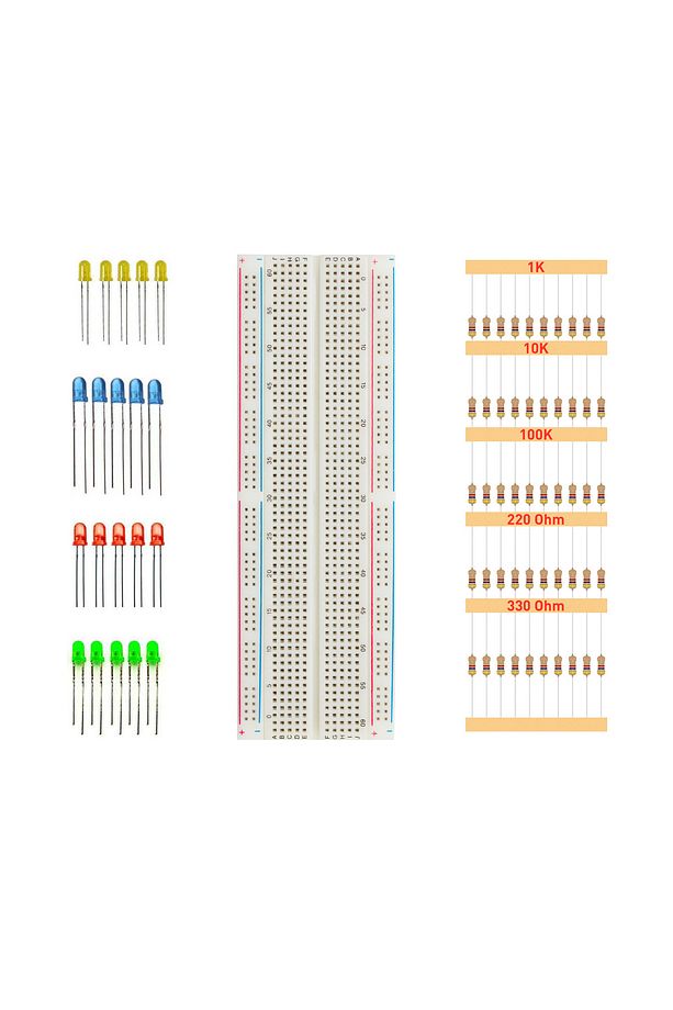Arduino Set 25 Parça 147 Adet Ekonomik Başlangıç Seti ( Malzeme Kutulu ) - 3