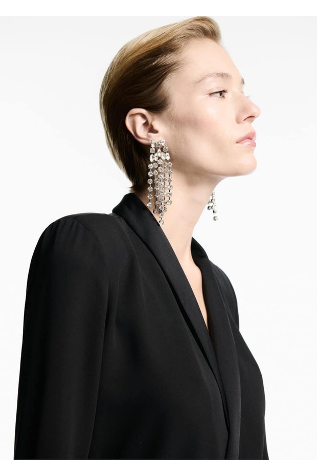 Fiyonklu anvelop elbise - 7