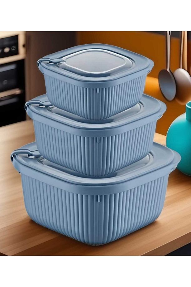 3'LÜ MICRO LINE SAKLAMA KABI (600ML-1100ML-1800ML) - 1