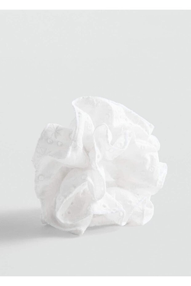 İşlemeli maksi saç lastiği - 1