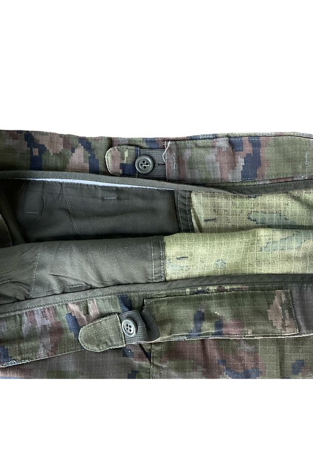 İspanya Ordusu Orman Kamuflajı Şort Unisex (M Beden) - 5