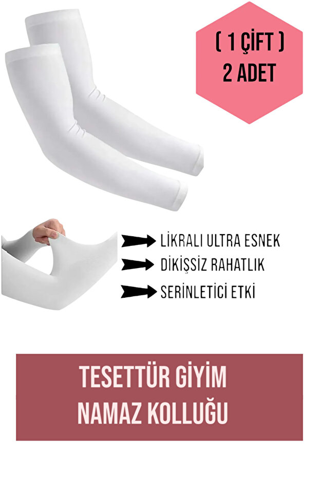 Hijab Sleeves Lycra Flexible Prayer Sleeves - Sleeves