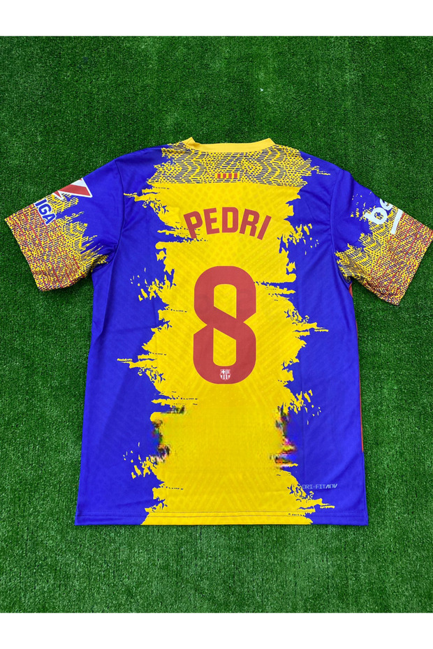 B.A.R.C.E.L.O.N.A Custom Design Pedri Multi Color Jersey - 2