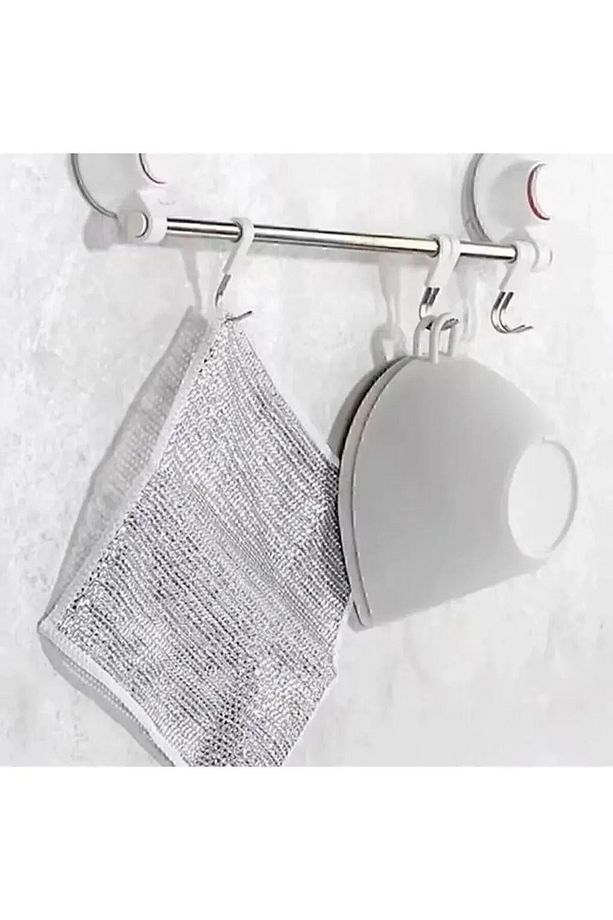 20x20 Inox (1adet ) Tel Bez Zor Kir Bezi, Inox Telli Bulaşık Bezi, Mutfak Banyo Bezi - 3
