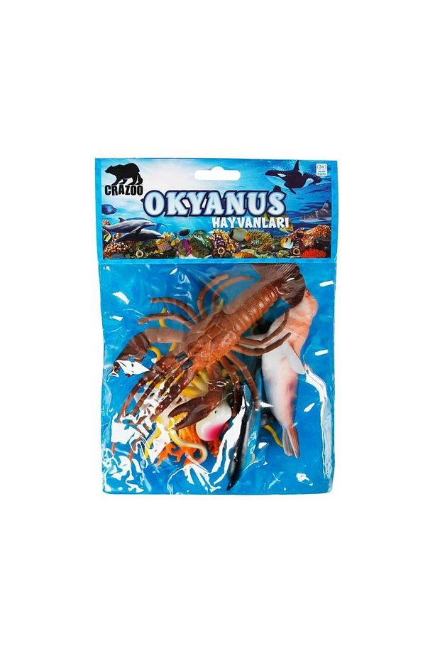 Poşette Orta Boy Okyanus Hayvanları 07099 Istakoz - 1