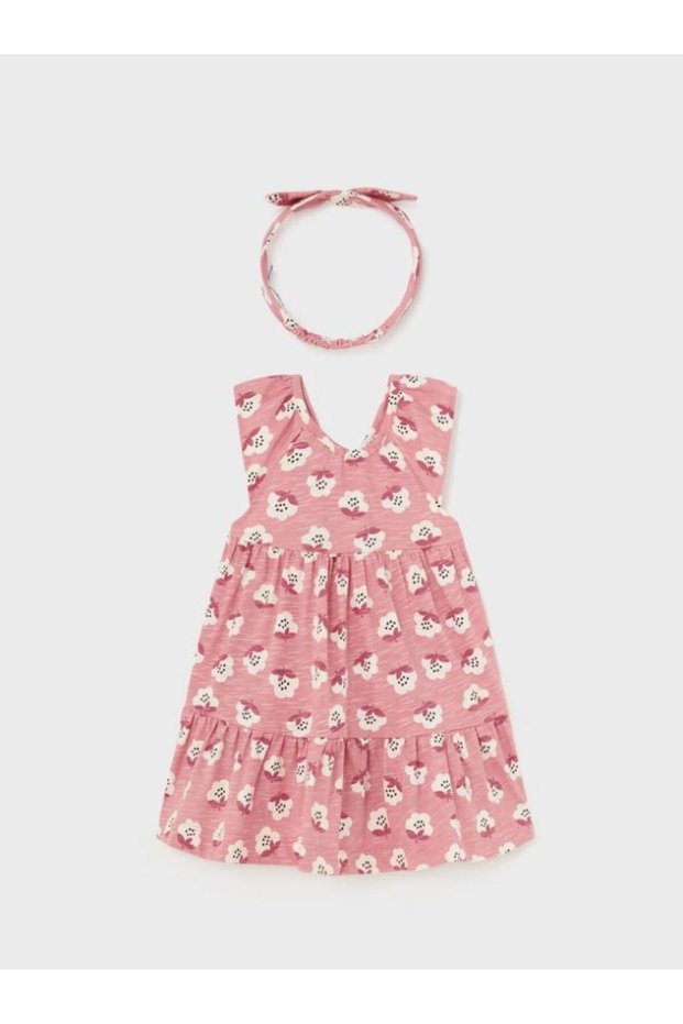 Baby Girl Dress Bandana Set of 2 1926
