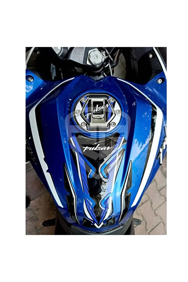 Bajaj Pulsar Rs 200 2017-2020 Lacivert Tank Pad Set - 2