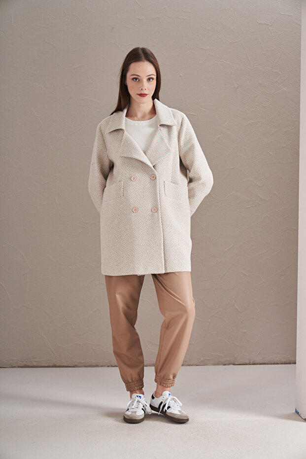 سترة متعرجة من إكرو - 8