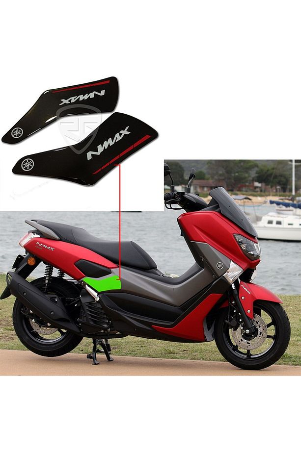 Yamaha Nmax Basamak Koruyucu Pad Karbon Desen - 5