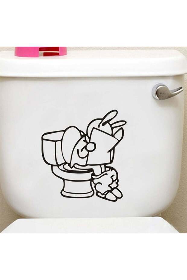 Funny Toilet Sticker