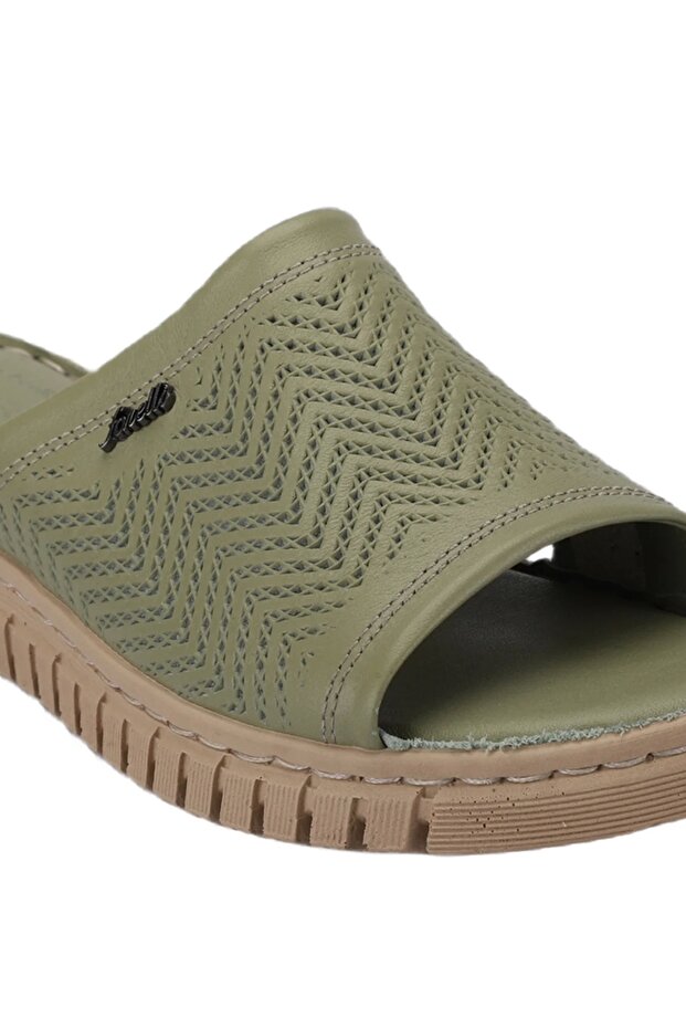 SOFIA-G KADIN DERİ ORTOPEDİK TERLİK - 6