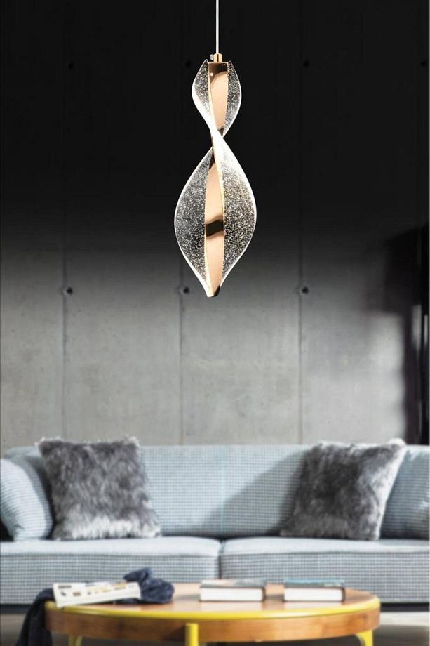 İstanbul Avize Mars Tekli Gold Led Modern Lüx Ledli Avize - 2