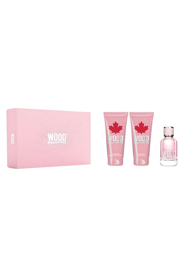 Wood Femme Kadın Parfüm Seti (50 ml edt + 100 ml vücut losyonu + 100 ml duş jeli) - 1