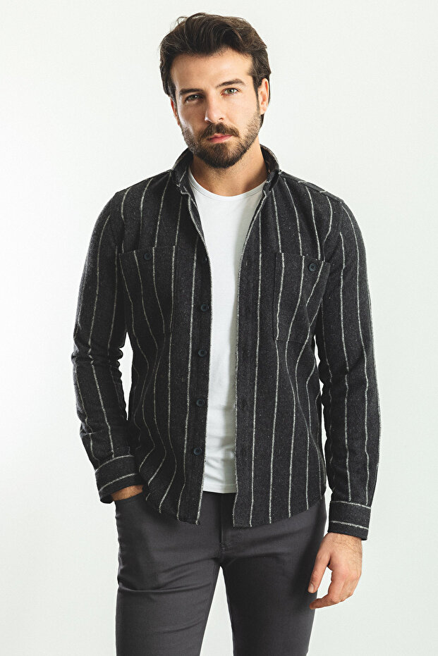 Shirt Top Button - 1