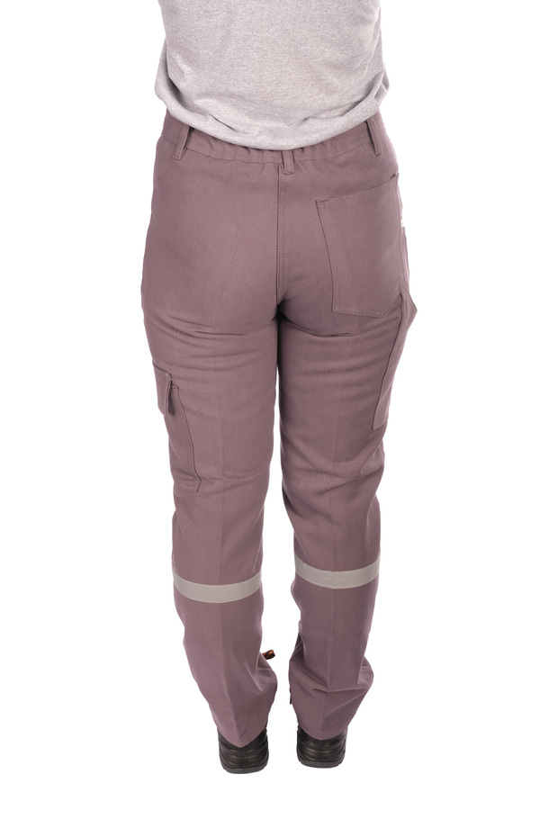7/7 Gabardin Kışlık İşçi Pantolonu Tek Reflektörlü Kalın İş Pantolonu - 5
