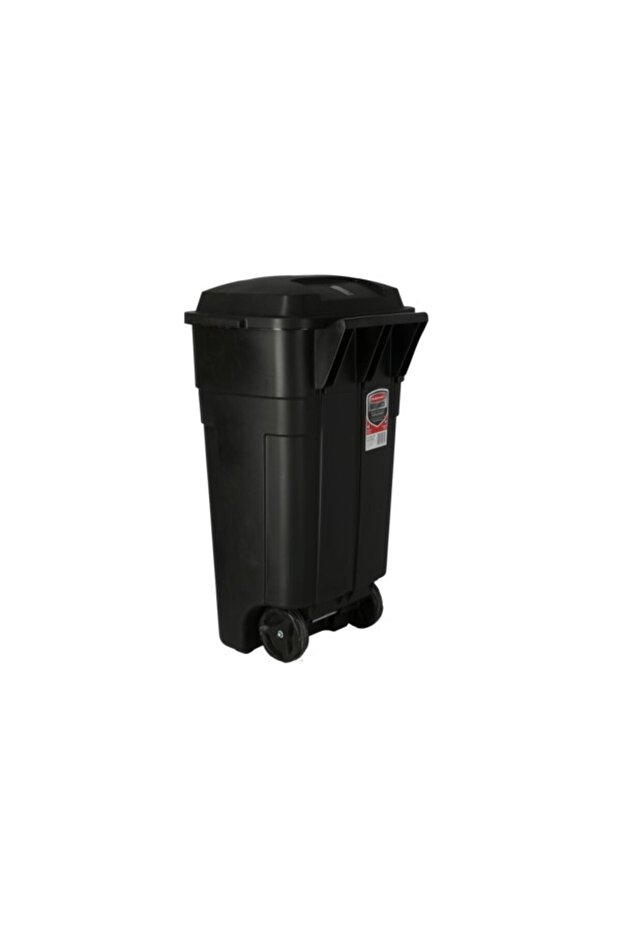 Big Trash Can with Wheels 34gal FG28980BLA - 1