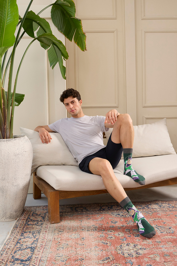 Buzz Lightyear Renkli Çorap - 2