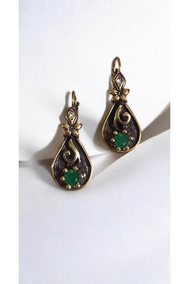 Handmade casting ethnic women's earrings