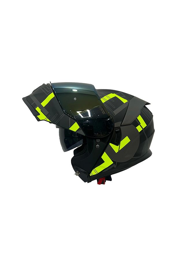 Kask Sw 912 A1 Yellow Çene Açılır - 3