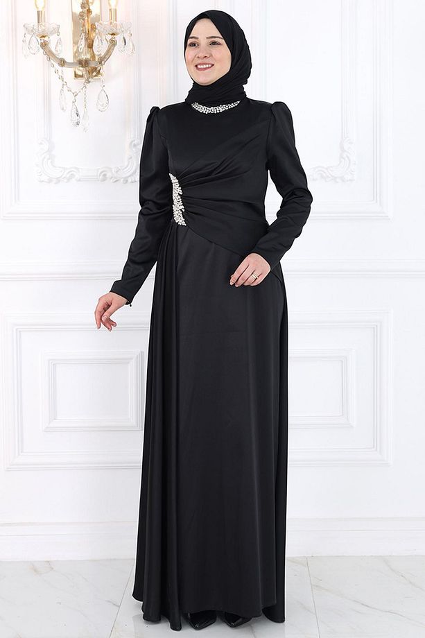 Lara Abiye Siyah ISR988 - 1