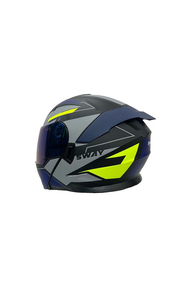 Kask Sw 912 B1 Blue Çene Açılır - 2