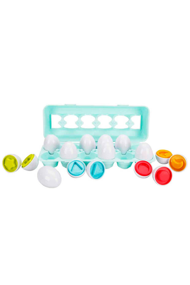 Mini Şekilli Yumurtalar 12 Parça - 1