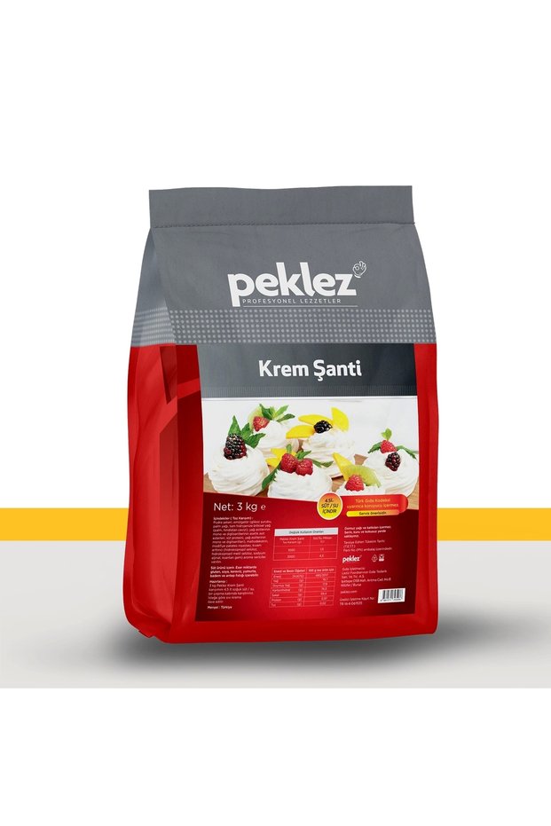 Krem Şanti 3 kg