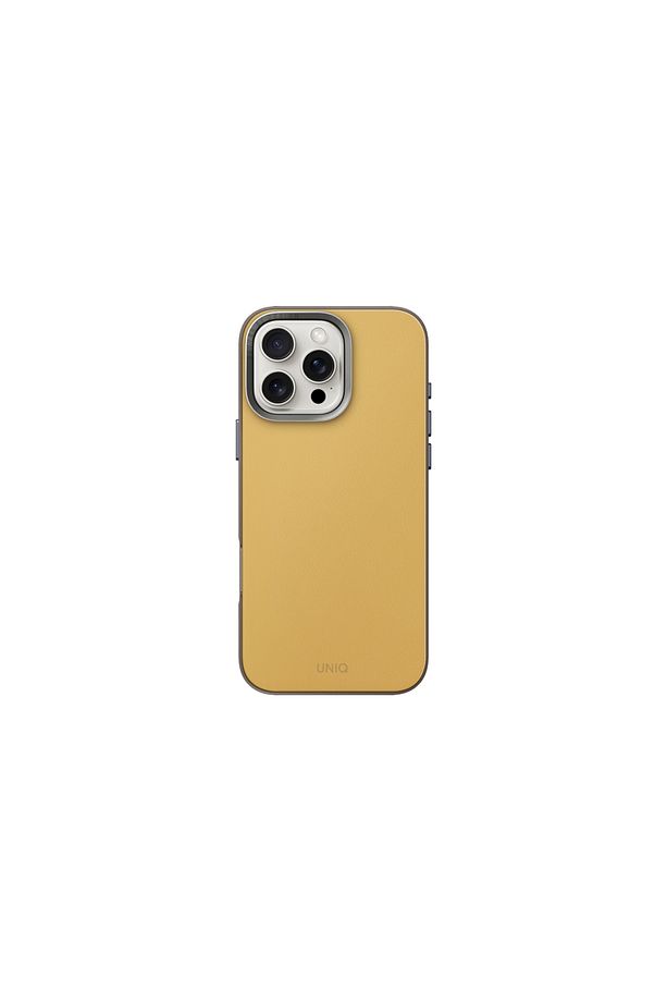 İphone 16 Pro Uyumlu Kılıf Lyden DS DualTone Serisi Vegan Deri Kaplama Magsafe Özellikli (MagClick™) - 2
