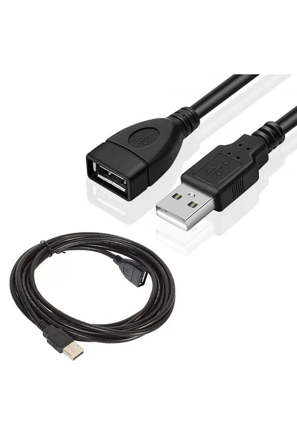 Usb Uzatma Kablosu Usb 2.0 Dişi - Erkek Uç 5 Metre - 2