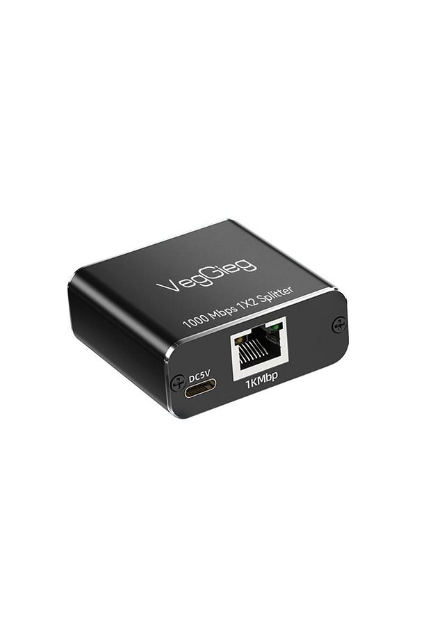 1 Giriş 2 Çıkış Rj45 Gigabit Ethernet Çoklayıcı Splitter Adaptör - 2