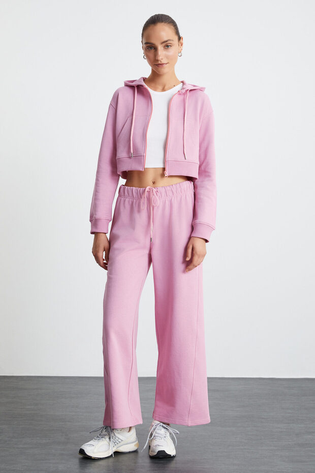 ESTER Kadın Pembe Sweatshirt - 2