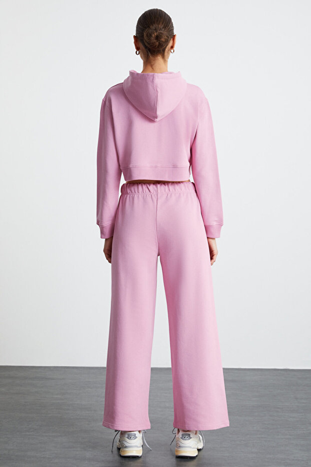 ESTER Kadın Pembe Sweatshirt - 5